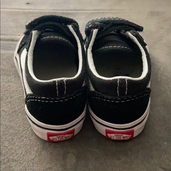 Black Classic Vans for Toddler - Picture 4 of 4